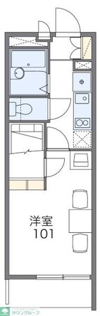 レオパレスみらい本町の物件間取画像